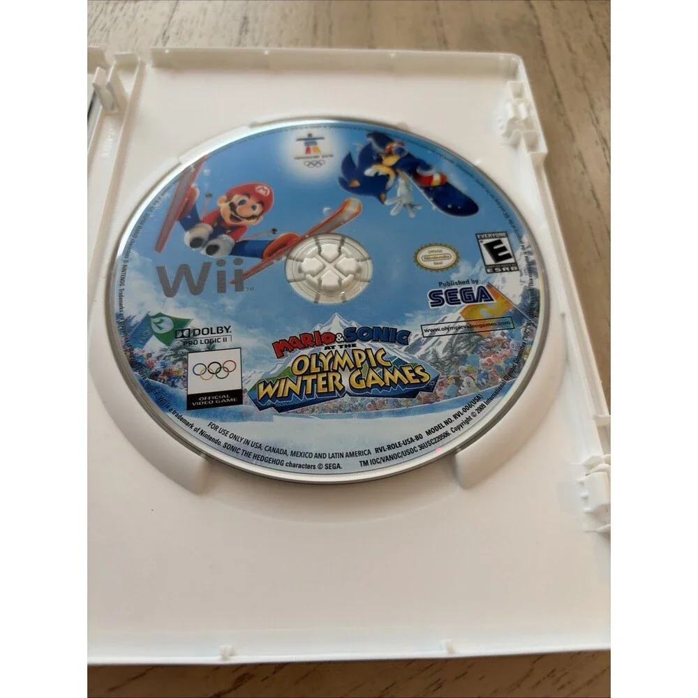 Mario & Sonic at the Winter Olympic Games - Nintendo Wii